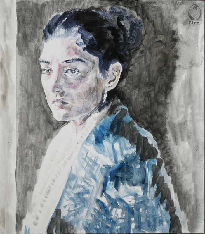 oil on canvas - olio su tela di Piro
